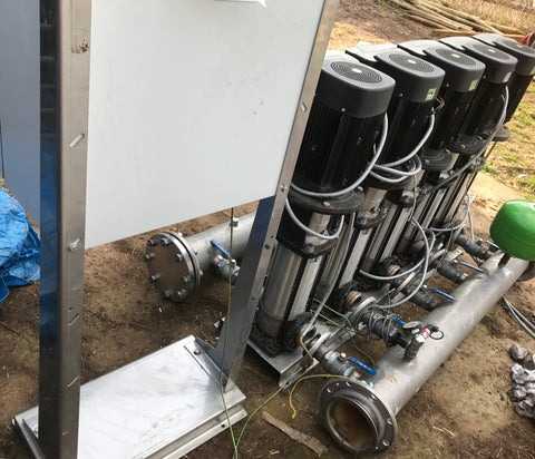 بوستر پمپ آبرسانی و بوستر پمپ آتش نشانی